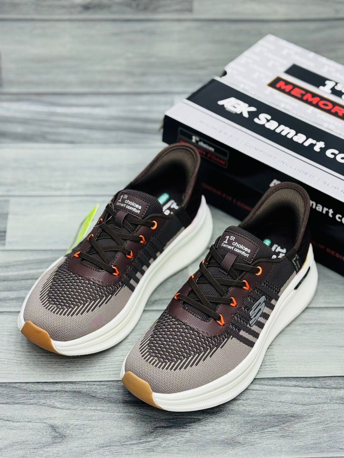 2026/02/1000026785.jpg Skechers Smart Cooled Ultralight Memory Foam Shoes – Breathable, Comfortable & Lightweight - Image 1